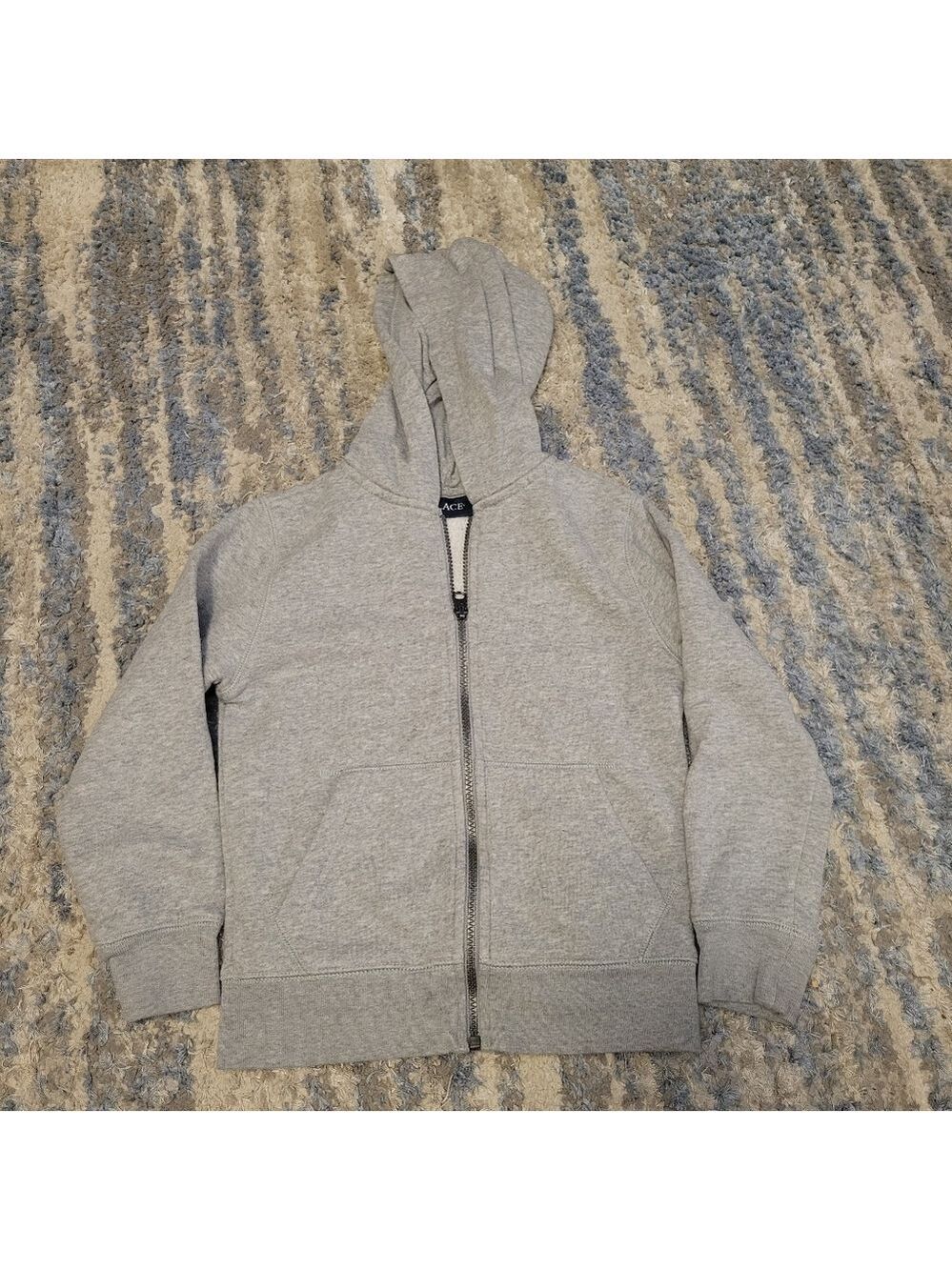 Place Size 5/6 Gray Zip-Up Hoodie
